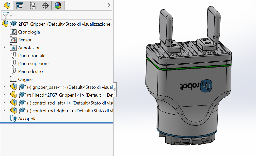 Gripper - CAD model